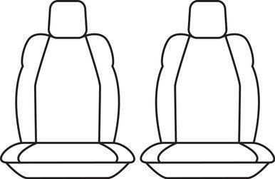 R.M.Williams Canvas Front Seat Covers Suits BT50 DMax MUX 2020-On – additional photo 2