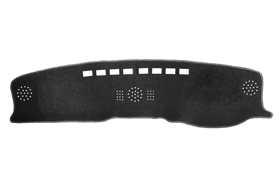 Dash Mat to fit Toyota Landcruiser 300 series flat behind info screen no HUD (2025 - current) in Grey