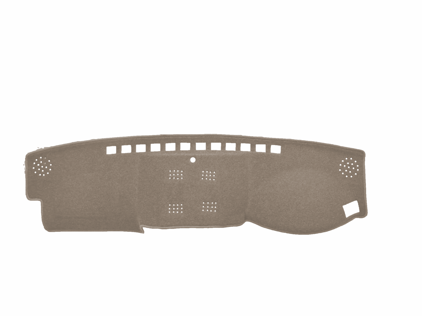 Dash Mat To Fit Toyota Landcruiser 200 Series 'facelift' With Centre Speaker (2015 - 2021) in Mocha