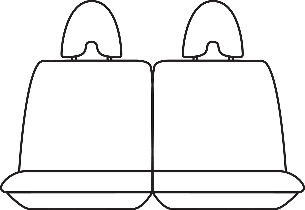 Tradies Canvas Rear Grey Seat Covers Suits Patrol 2004-2017 – additional photo 2