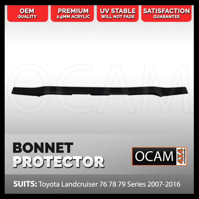 Bonnet Protector For Toyota Landcruiser 70 76 78 79 01/2007-2016 Series GXL – additional photo