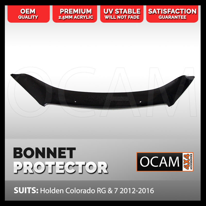 Bonnet Protector for Holden Colorado RG & 7 2012 - 2016 MY16 Tinted Guard – additional photo