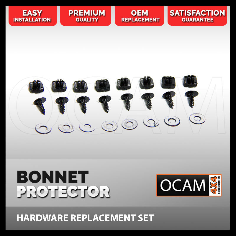Replacement Bonnet Protector Clips for Nissan Navara D40 2005-02/2010, Spanish – additional photo