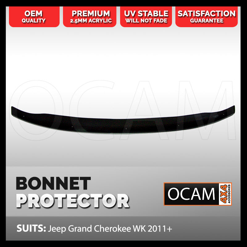 Bonnet Protector for Jeep Grand Cherokee WK 2011-2021 Tinted Guard – additional photo