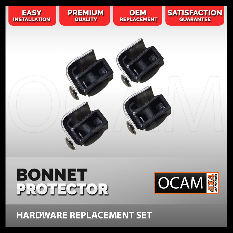 Replacement Bonnet Protector Clips for LDV-T60, 2017-21, Fitting Kit – additional photo
