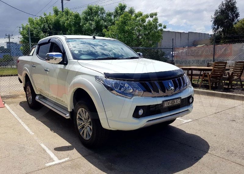 Bonnet Protector for Mitsubishi Triton MQ 05/2015-11/2018 Tinted Guard – additional photo