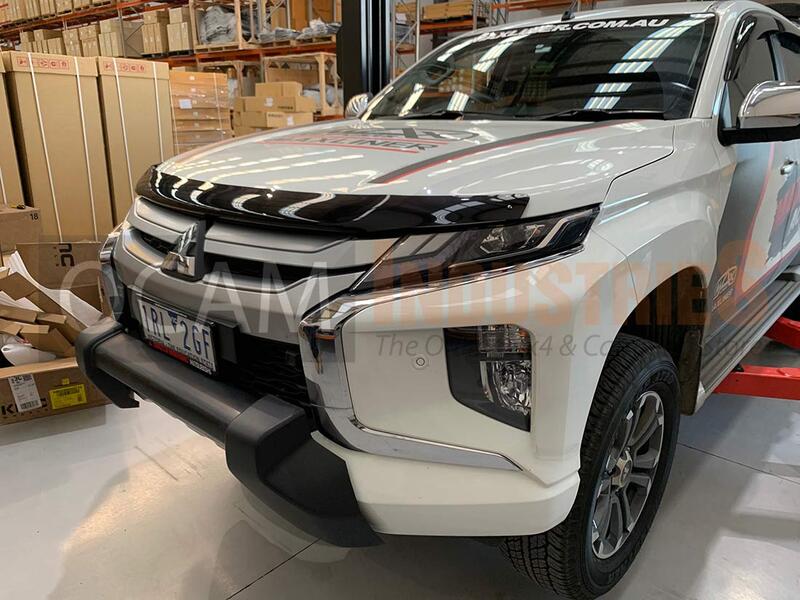 Bonnet Protector for Mitsubishi Triton MR 11/2018-2023 Tinted Guard – additional photo