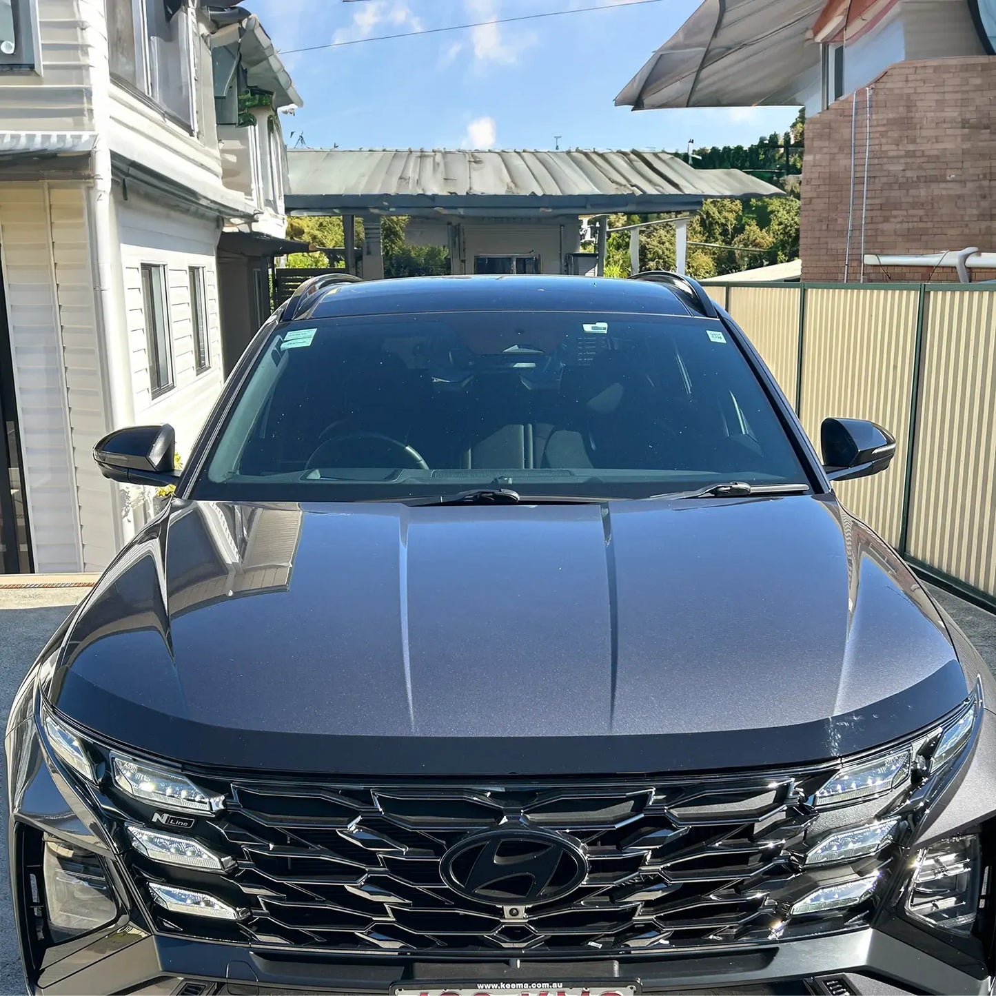 Premium Bonnet Protector, Weathershields For Hyundai Tucson NX4 2021-On Visors – additional photo