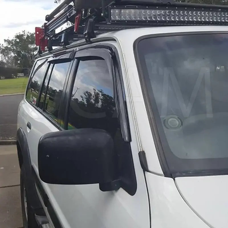 Bonnet Protector, Weathershields For Nissan Patrol GU UTE 1998-2006 Visors – additional photo