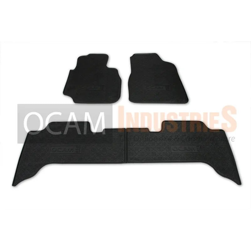 For Toyota Landcruiser 100 Series Bonnet Headlight Protectors, Weathershields Rubber Floor Mats – additional photo
