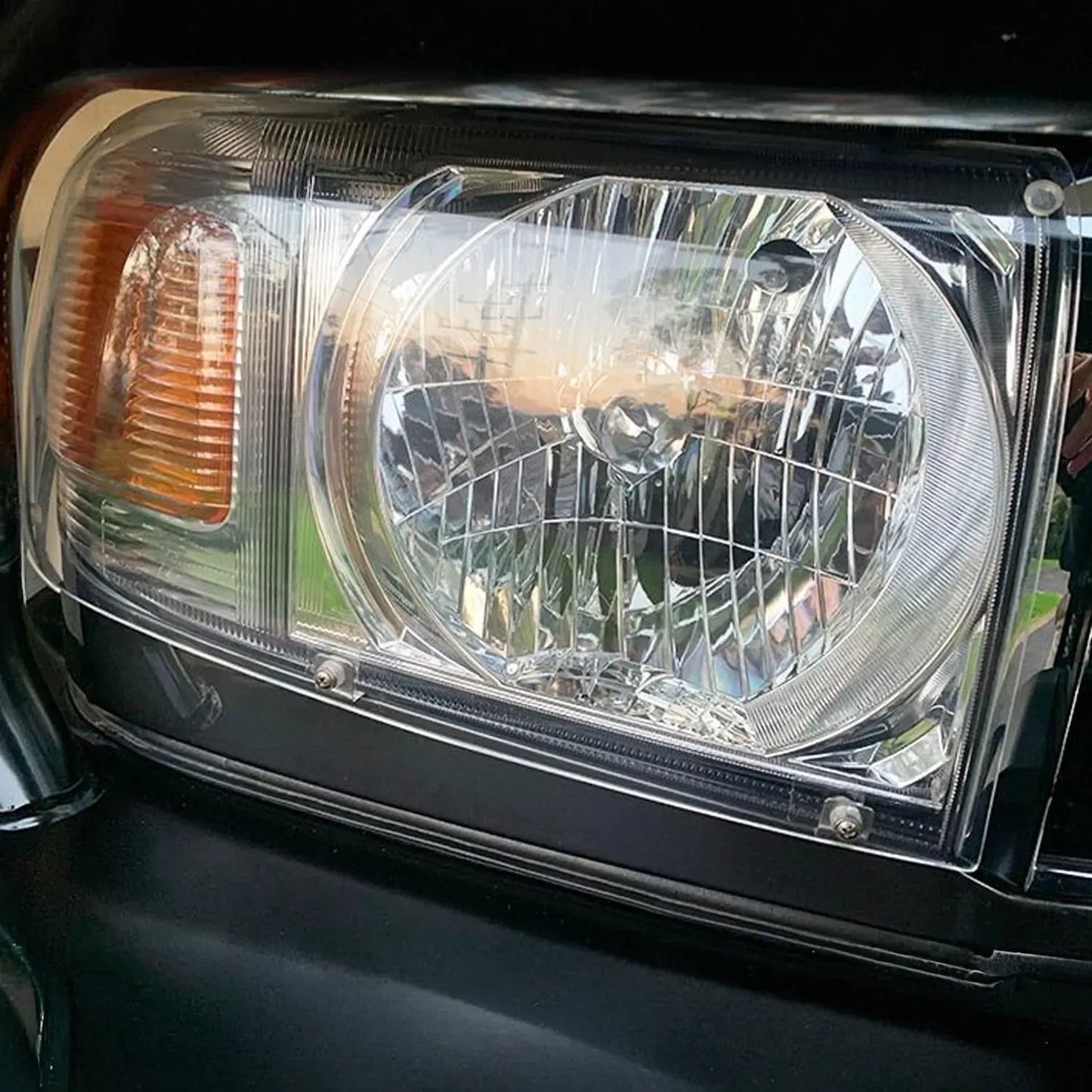 OCAM Headlight Protectors for Toyota Landcruiser 70 Series, 01/1990 - 01/2007, Lamp Covers – additional photo