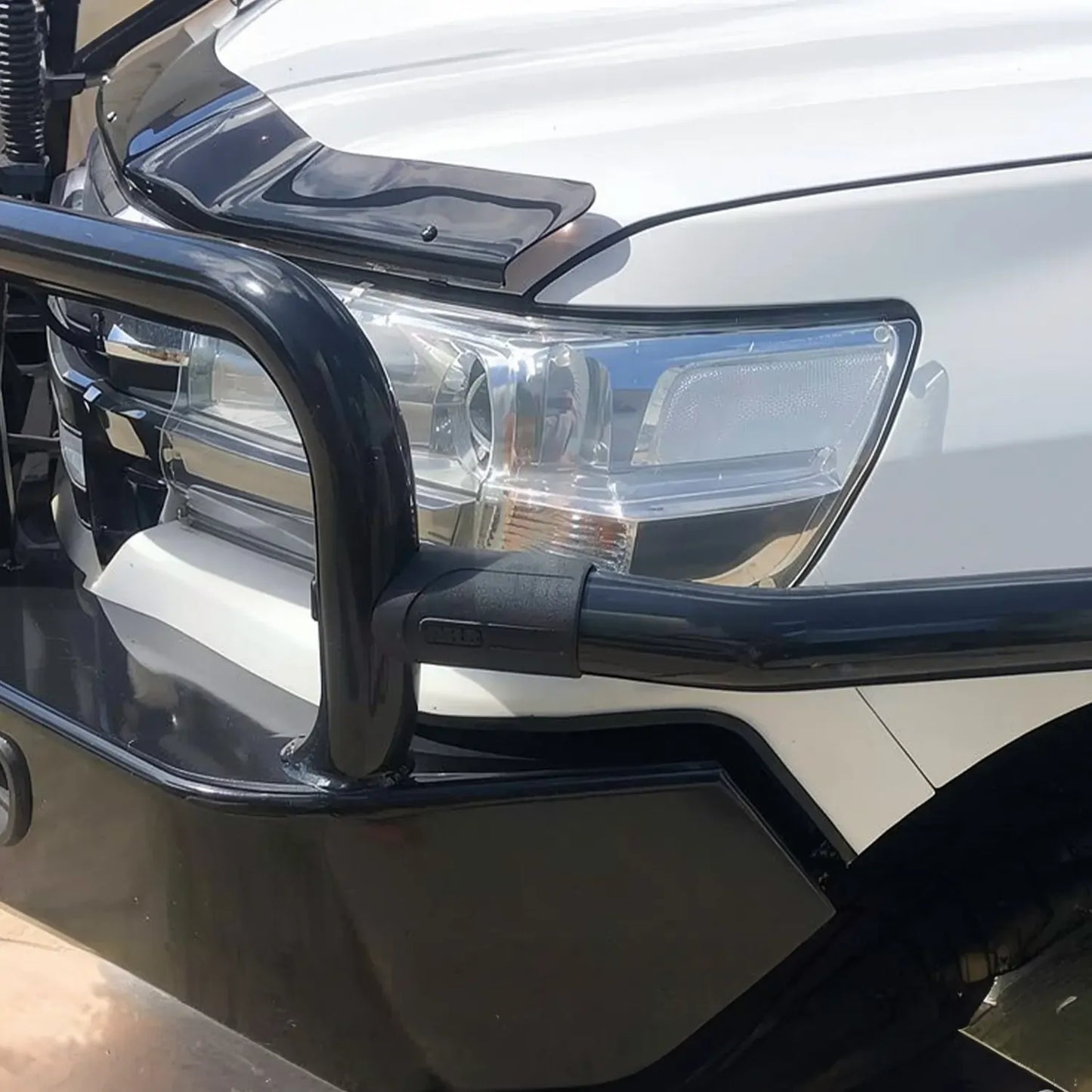 OCAM Headlight Protectors for Toyota Landcruiser 200 Series 08/2015-Current, Lamp Covers GXL ONLY – additional photo
