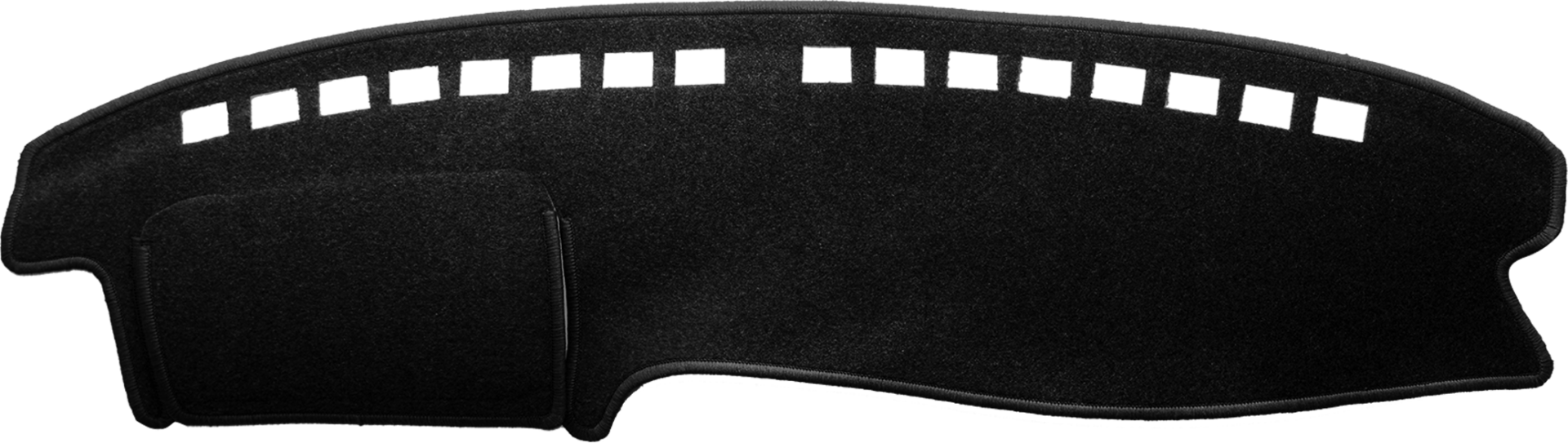 Dash Mat To Fit Daewoo Lanos (1997 – 2003) with passenger airbag in Black