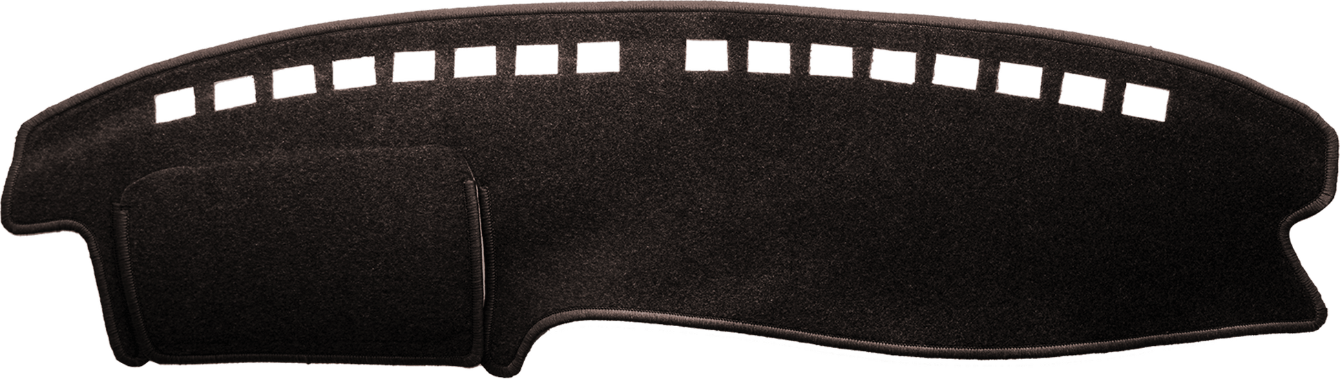 Dash Mat To Fit Daewoo Lanos (1997 – 2003) with passenger airbag in Brown