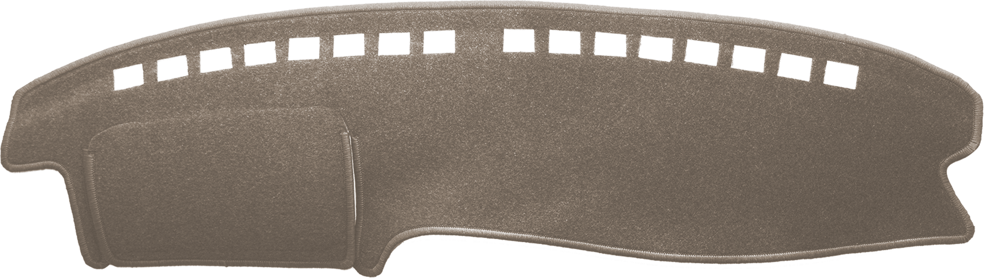 Dash Mat To Fit Daewoo Lanos (1997 – 2003) with passenger airbag in Mocha