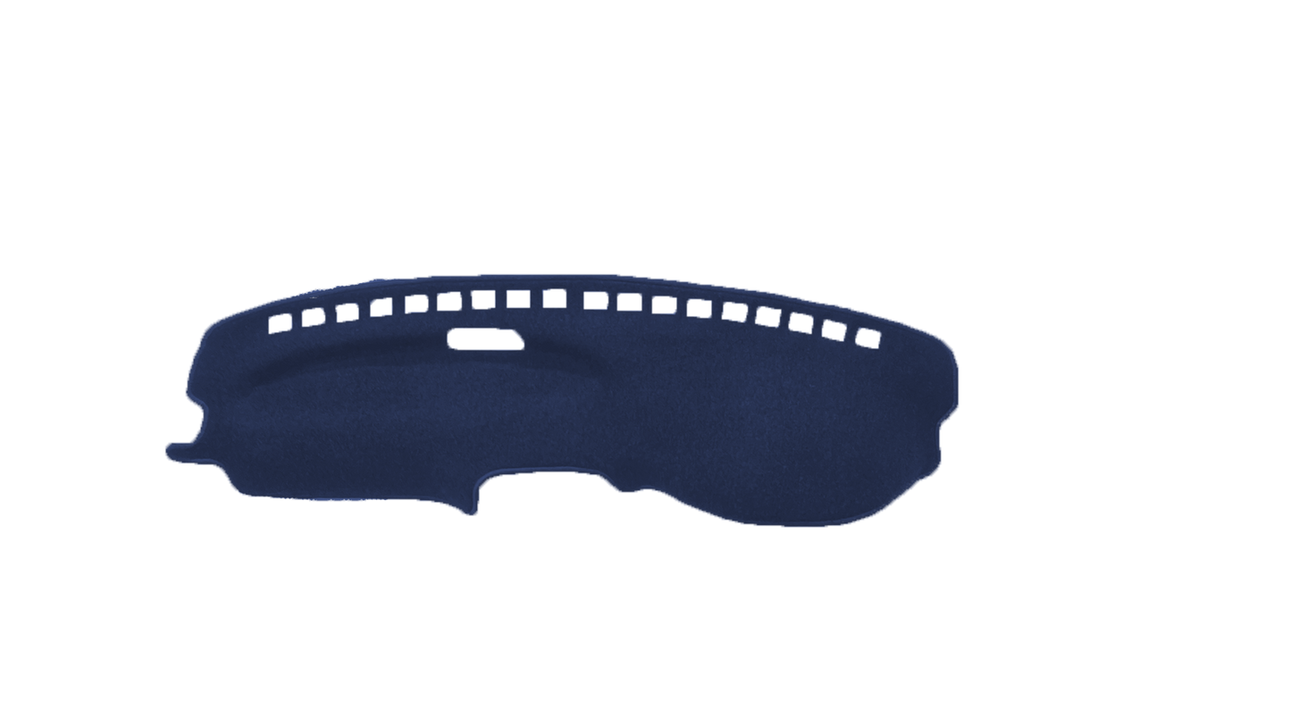 Dash Mat To Fit Daihatsu Charade G200/202 With Clock (1993 - 2000) in Blue