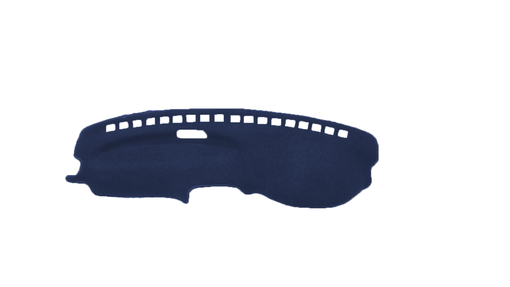 Dash Mat To Fit Daihatsu Charade G200/202 With Clock (1993 - 2000) in Blue