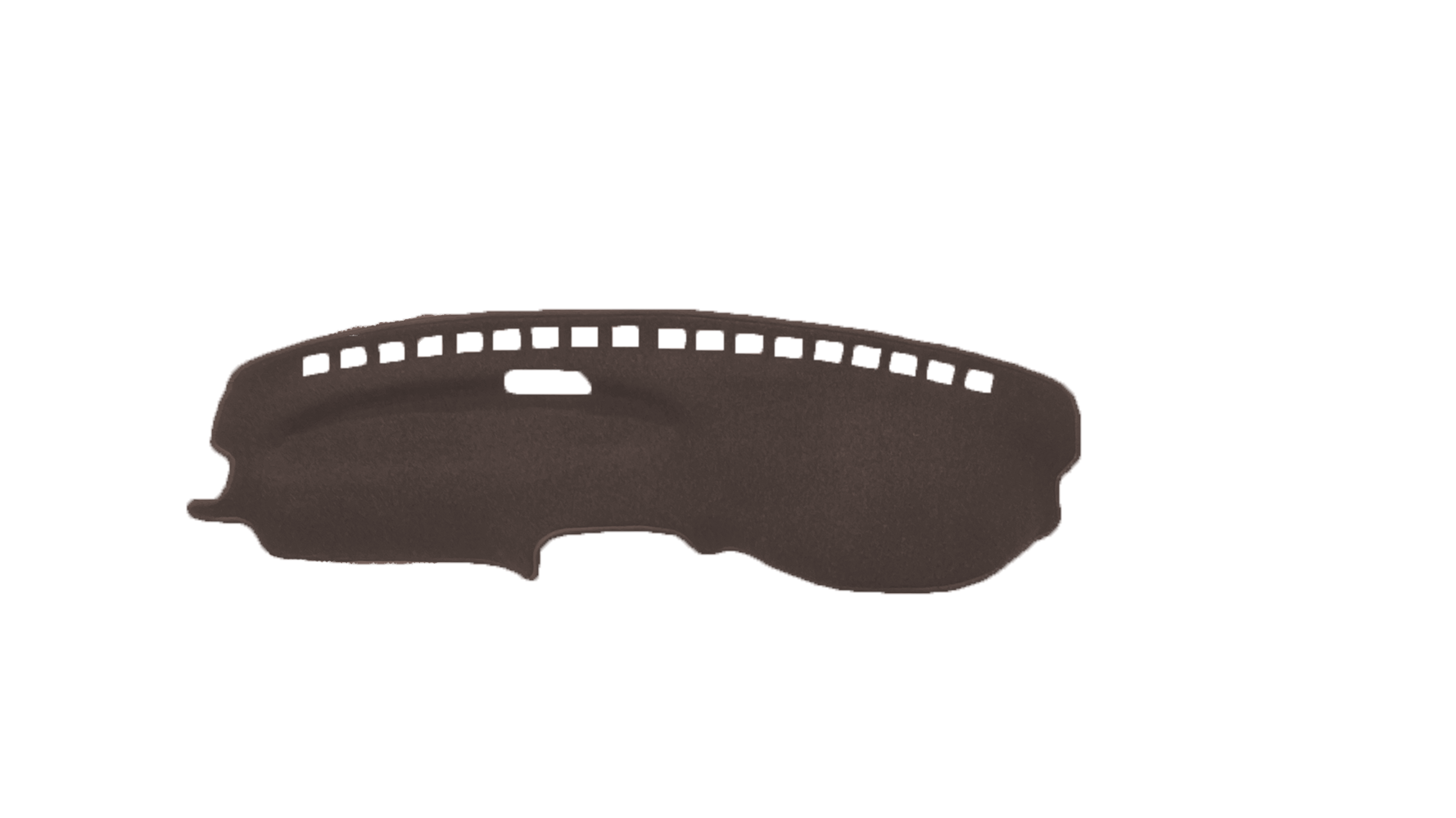 Dash Mat To Fit Daihatsu Charade G200/202 With Clock (1993 - 2000) in Brown