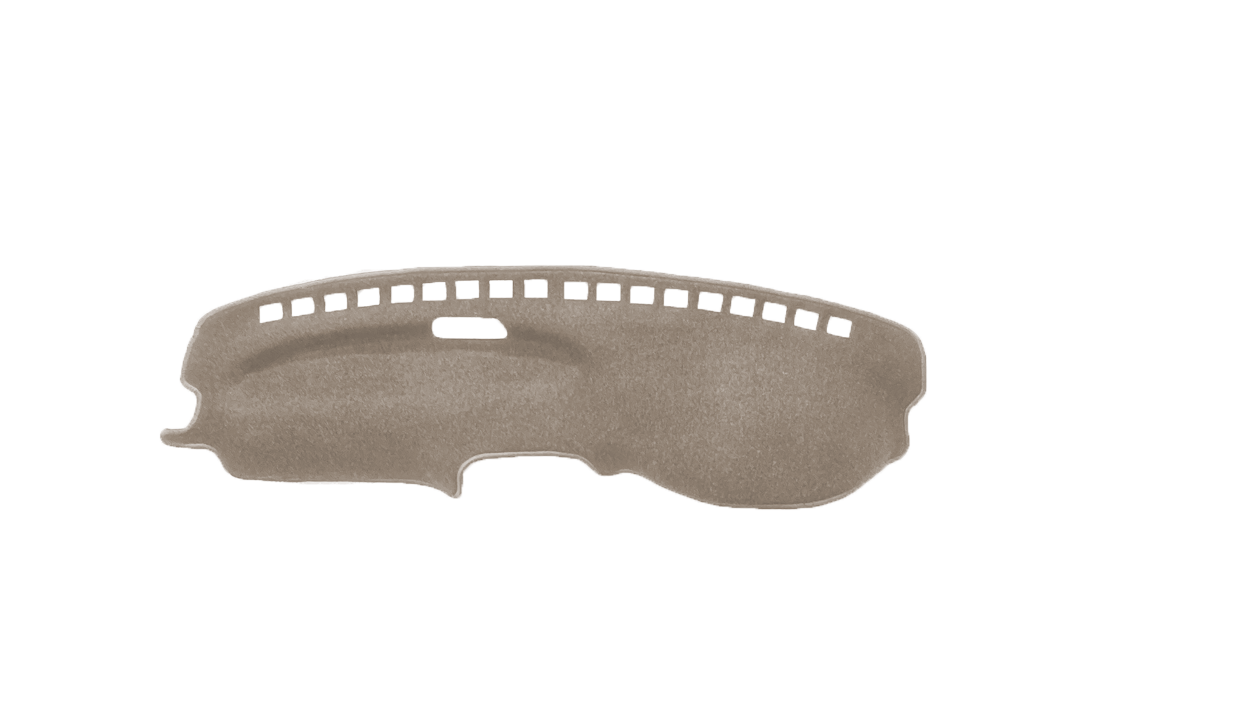 Dash Mat To Fit Daihatsu Charade G200/202 With Clock (1993 - 2000) in Mocha