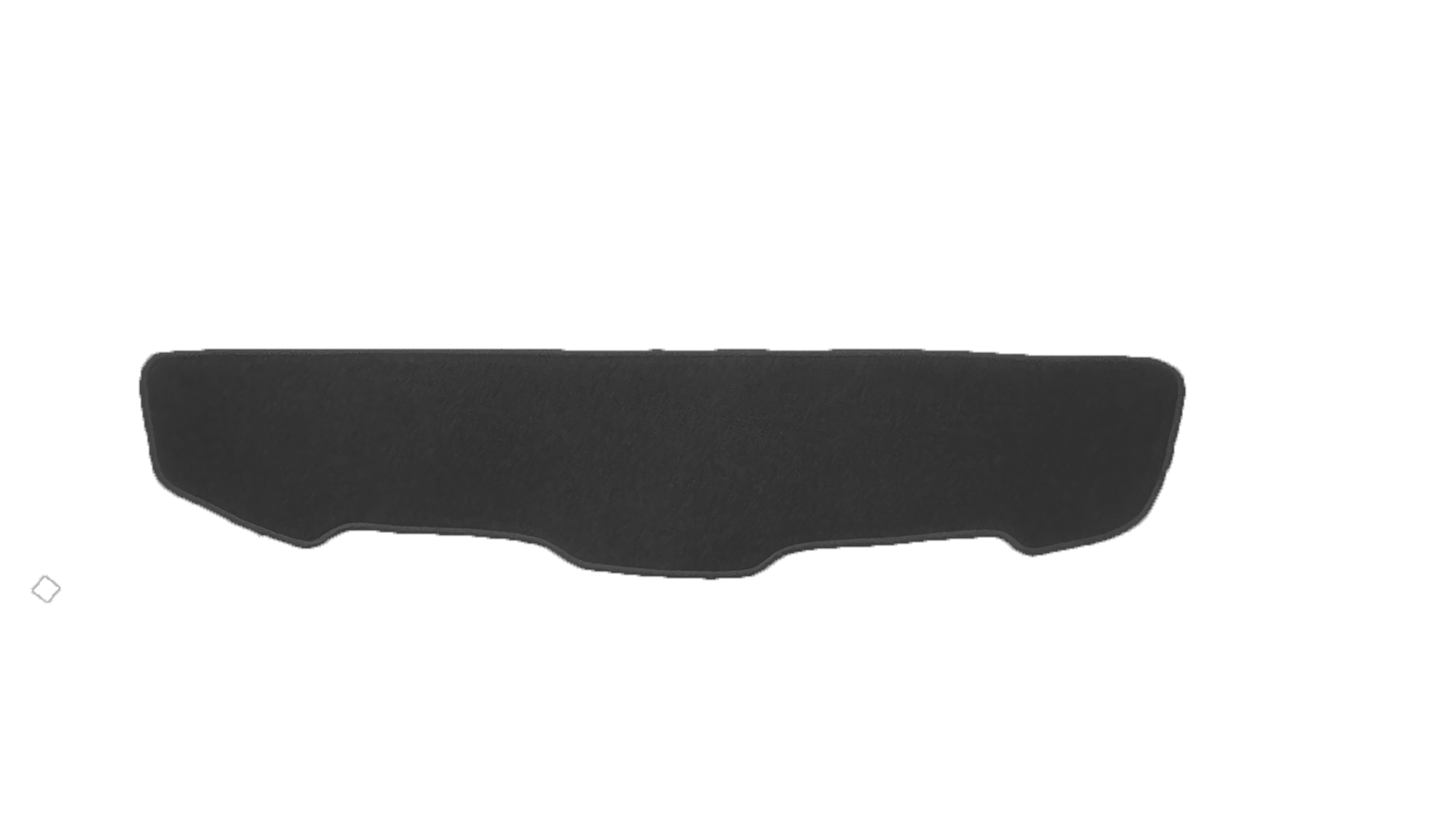 Dash Mat To Fit Mazda 808 Sedan (1972 – 1978) in Black