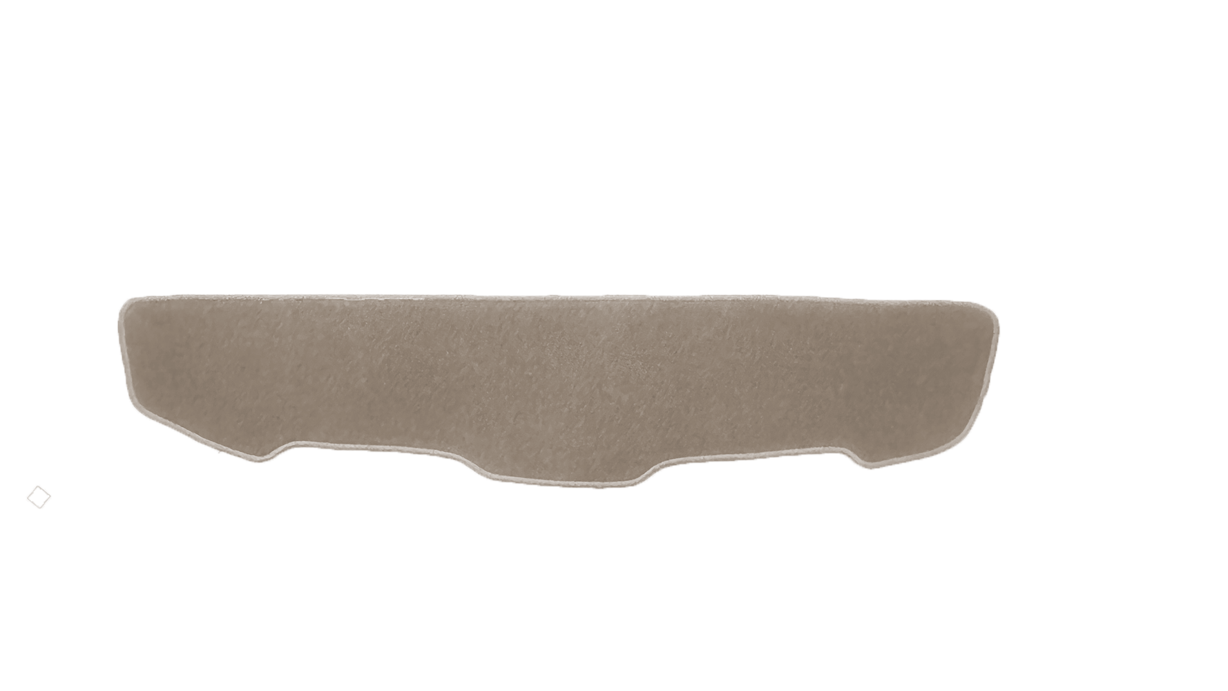 Dash Mat To Fit Mazda 808 Sedan (1972 – 1978) in Mocha