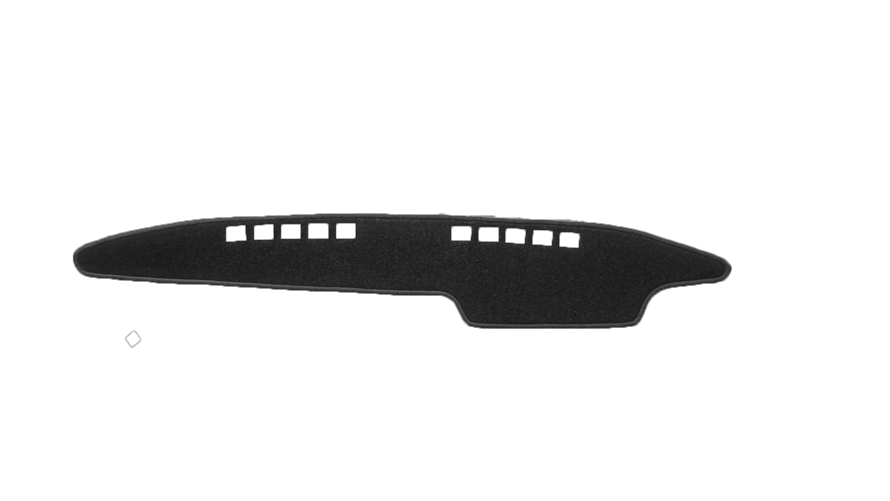 Dash Mat To Fit Ford Escort MK 2 (1976 - 1981) in Black