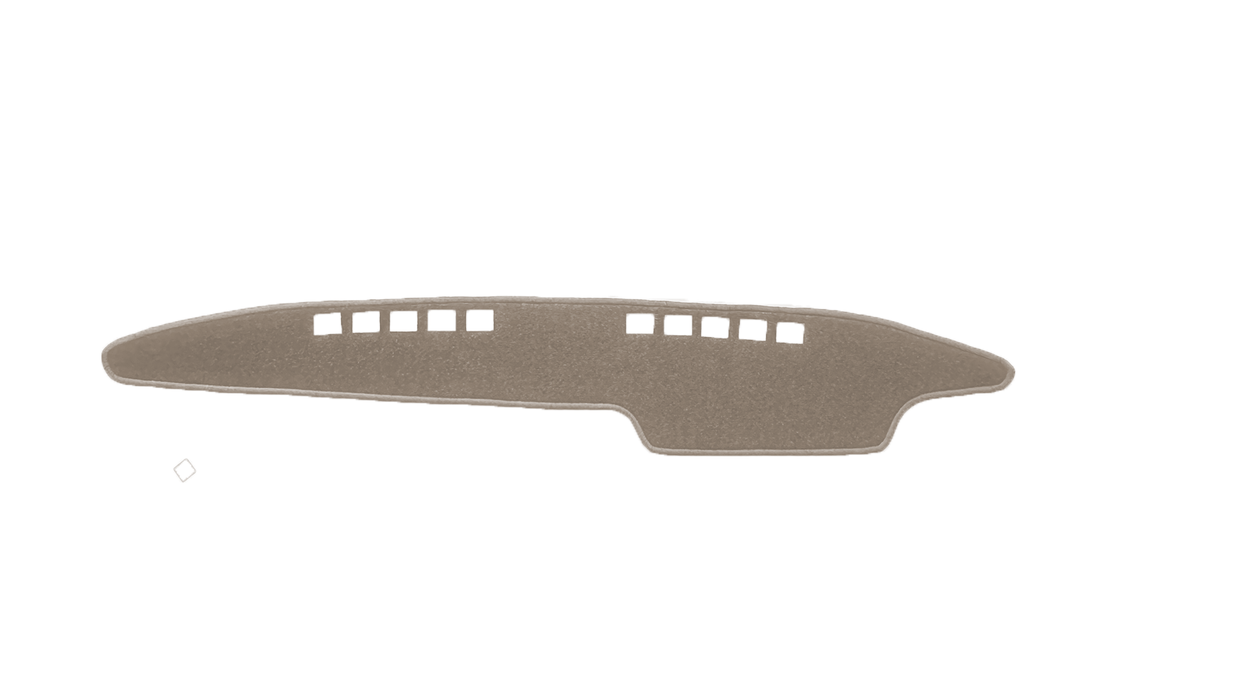 Dash Mat To Fit Ford Escort MK 2 (1976 - 1981) in Mocha