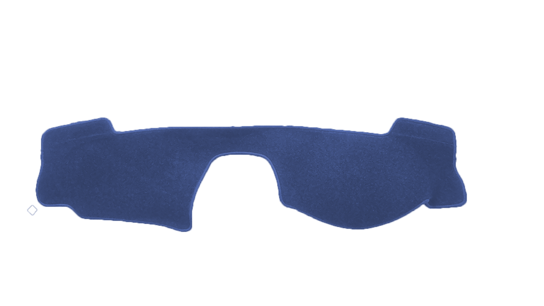 Dash Mat To Fit Toyota Corolla AE112R (1998 - 2001) in Blue
