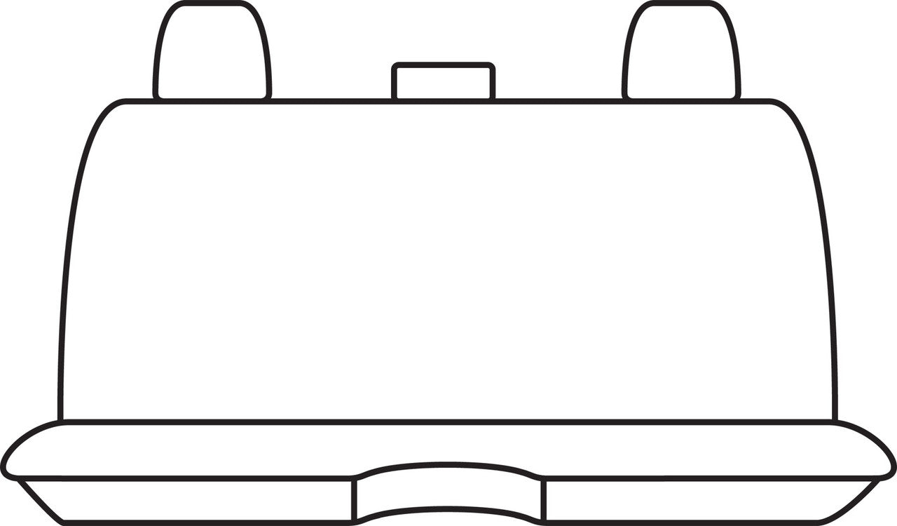 Tradies Canvas Rear Black Seat Covers Suits Ranger XL, XLS 2022-On – additional photo 2