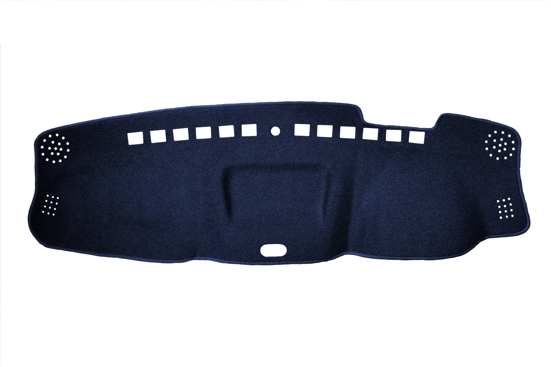 Dash mat to Fit Isuzu D-Max RG (7.1.2020 - current) with centre coin tray in Blue
