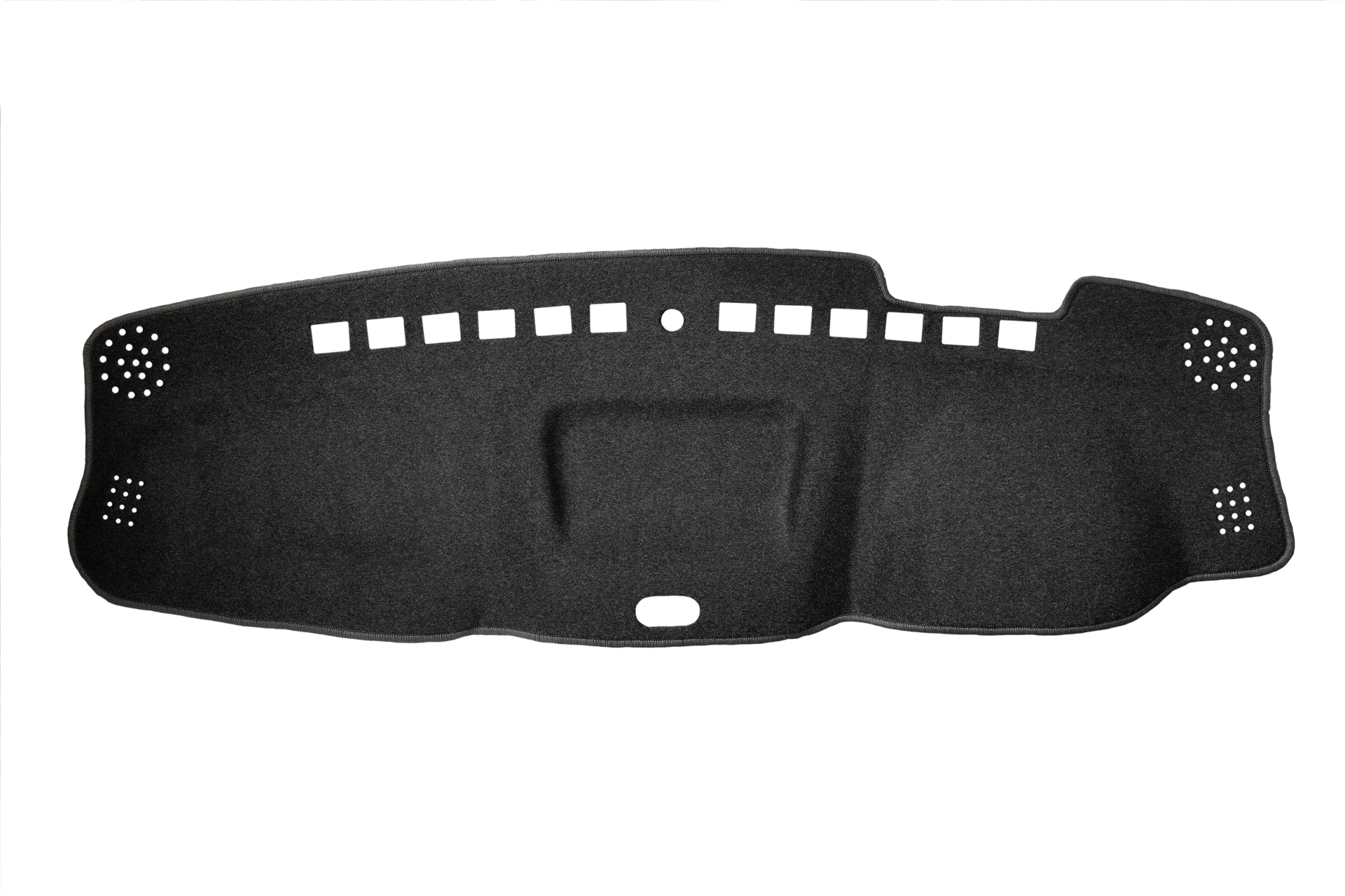 Dash mat to Fit Isuzu D-Max RG (7.1.2020 - current) with centre coin tray in Grey