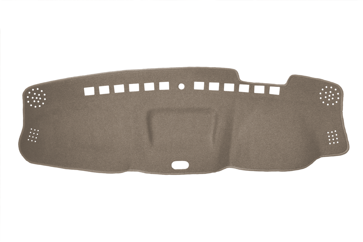 Dash mat to Fit Isuzu D-Max RG (7.1.2020 - current) with centre coin tray in Mocha
