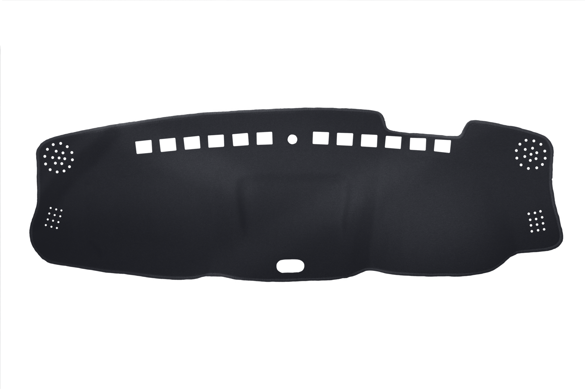 Dash mat to Fit Isuzu D-Max RG (7.1.2020 - current) with centre coin tray in Suede