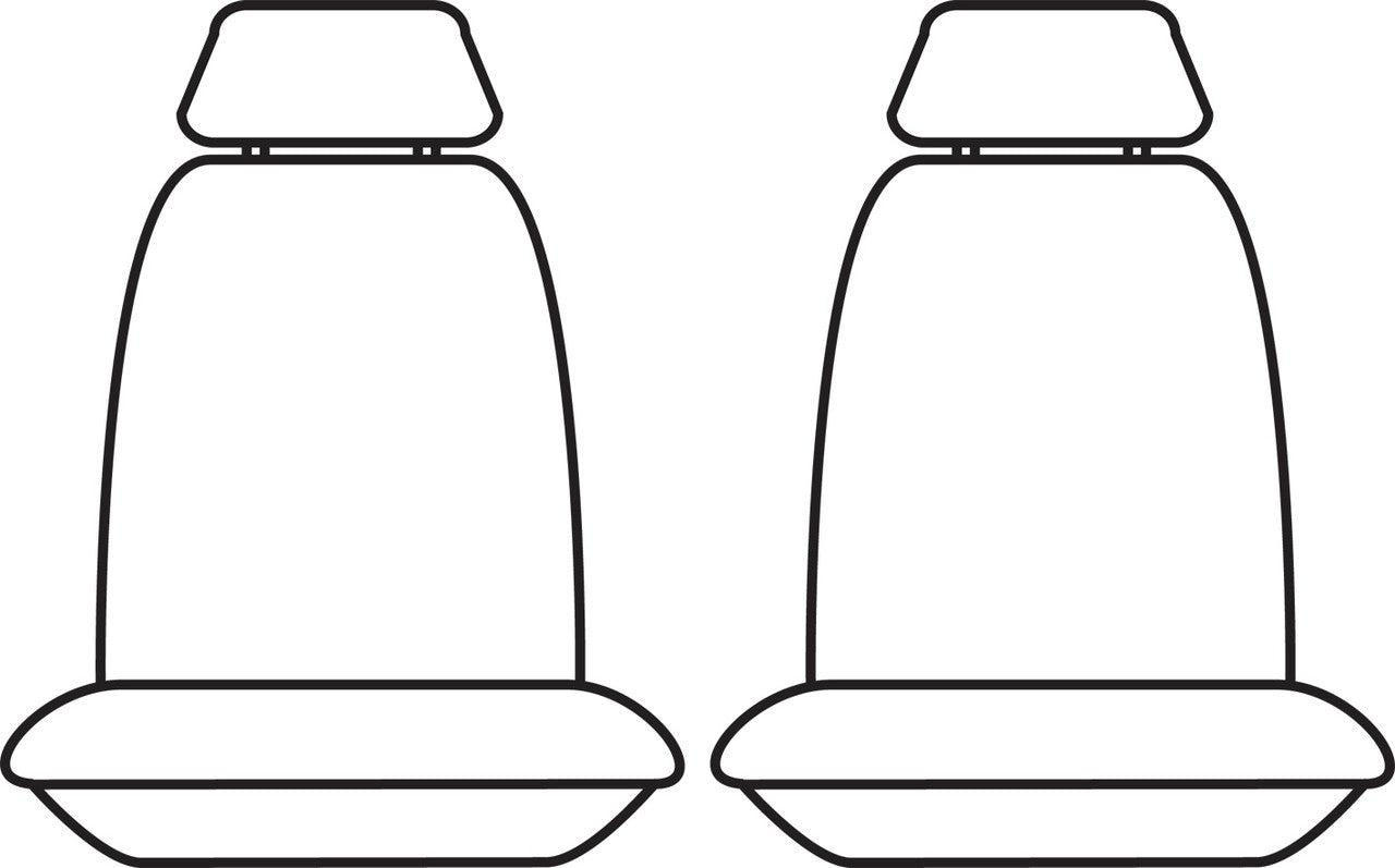 Tradies Canvas Front Grey Seat Covers Suits BT50, Ranger 2007-2011 – additional photo 2