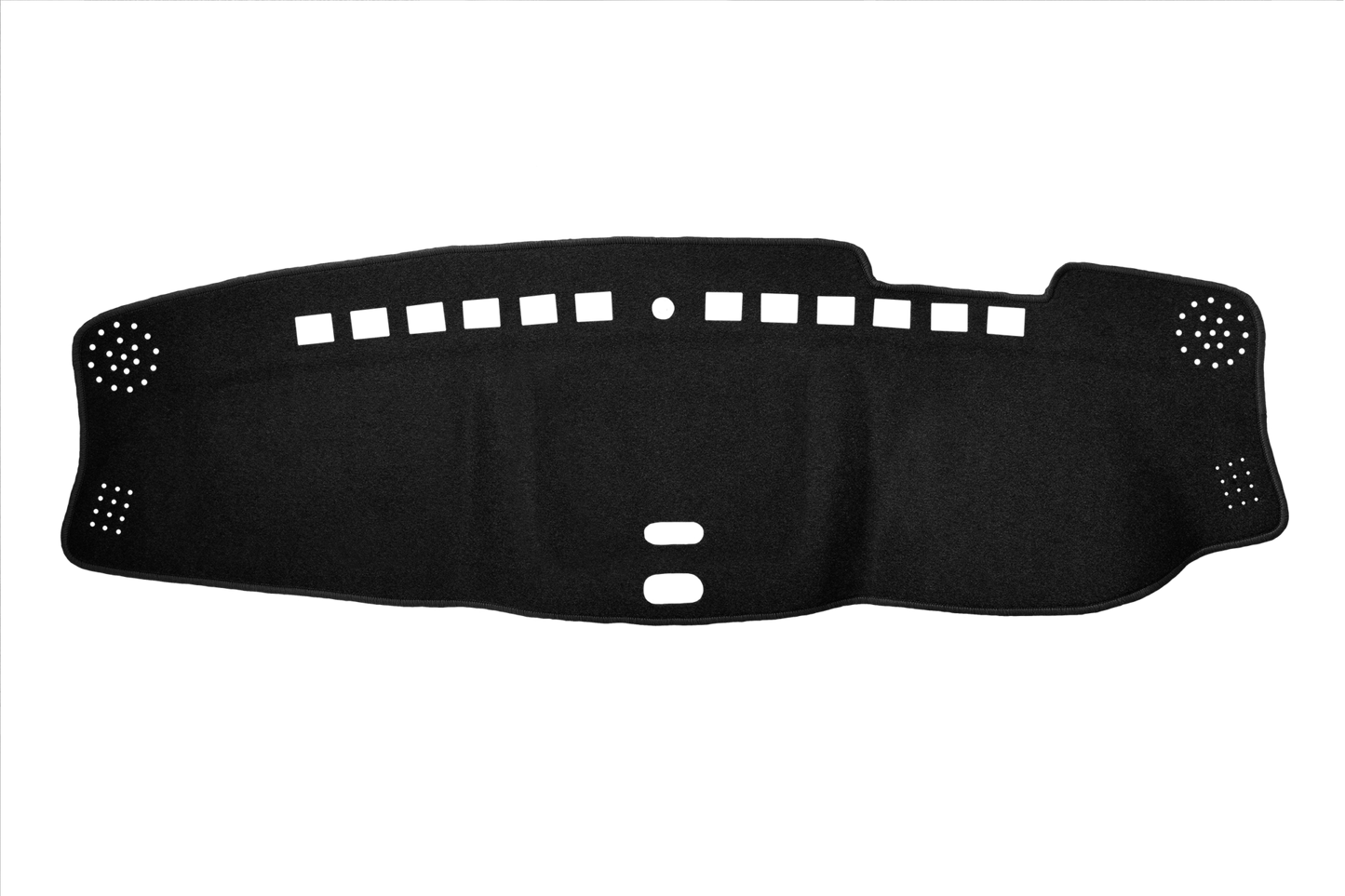 Dash mat to Fit Isuzu D-Max UTE RG (2020 - current) with centre compartment in Black