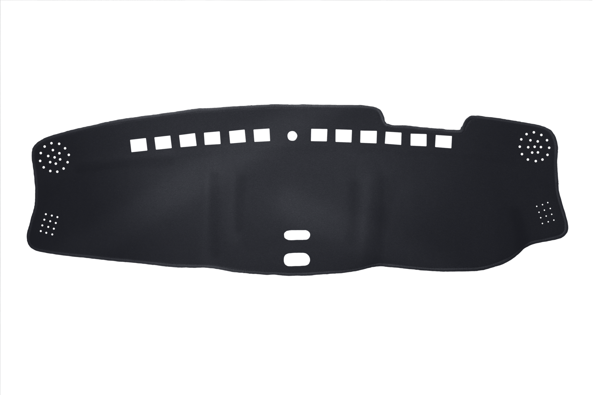 Dash mat to Fit Isuzu D-Max UTE RG (2020 - current) with centre compartment in Suede