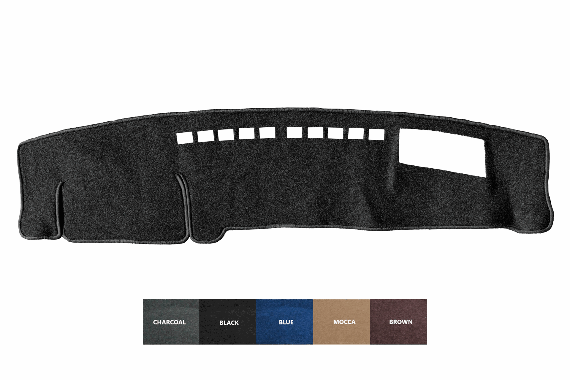 Dash Mat to fit Toyota Prado 250 Altitude and Kakadu (2024 - current) in Grey
