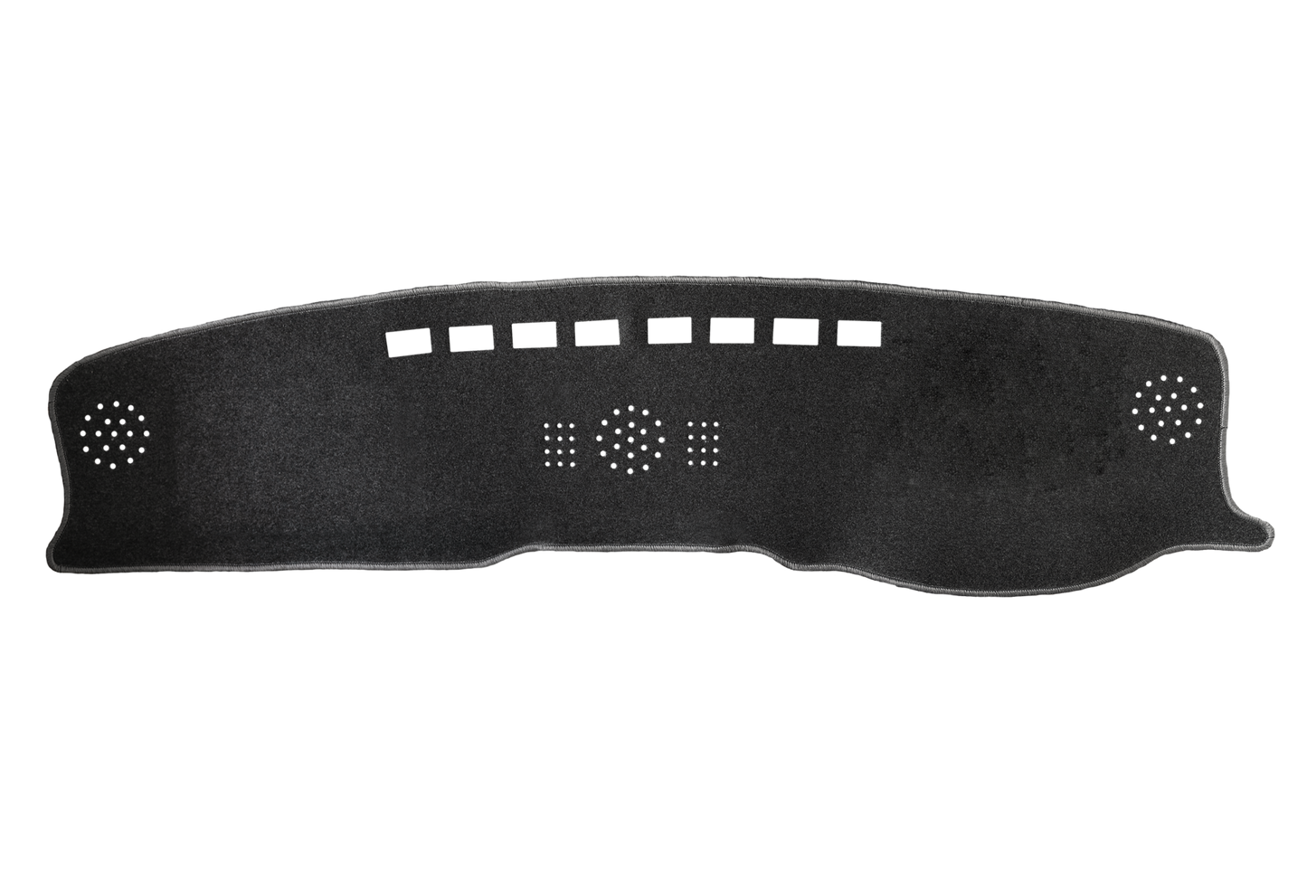 Dash mat to fit Toyota Landcruiser FJA300R without HUD (7/2021 - 1/2025) in Grey