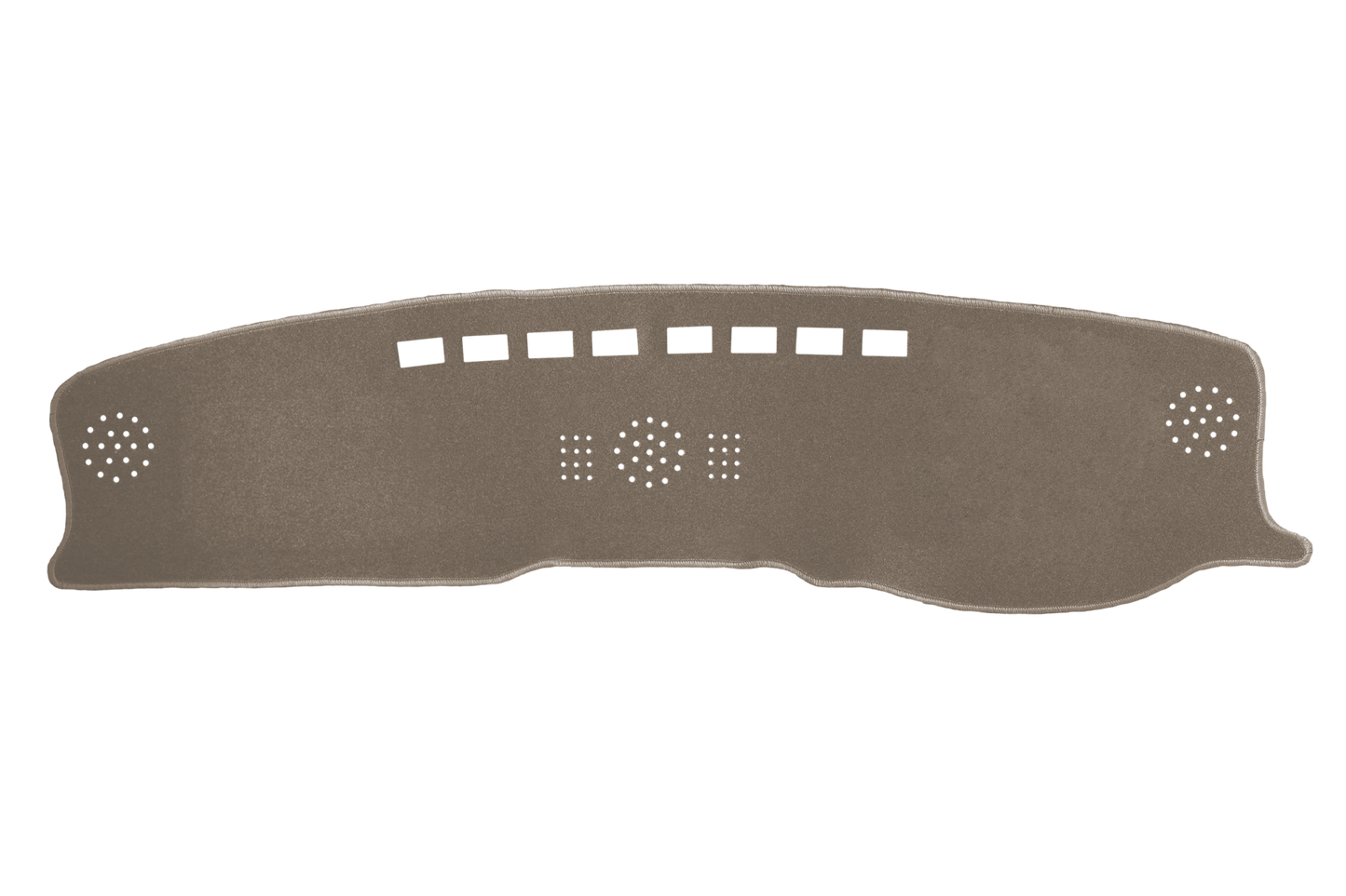 Dash mat to fit Toyota Landcruiser FJA300R without HUD (7/2021 - 1/2025) in Mocha