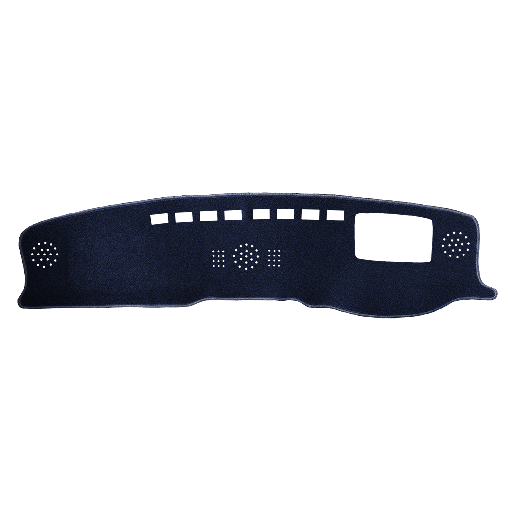 Dash mat to fit Toyota Landcruiser FJA300R with HUD (7/2021-1/2025) in Blue