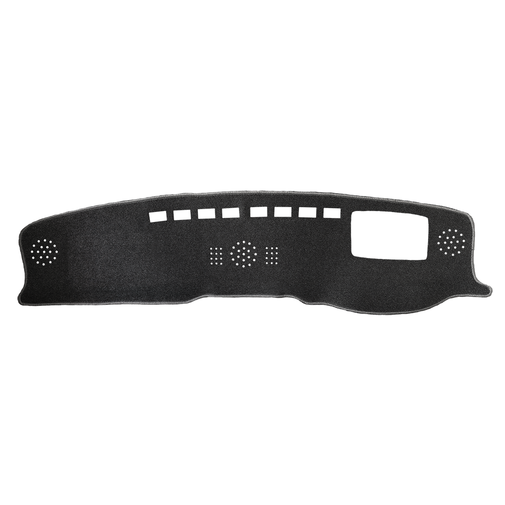 Dash mat to fit Toyota Landcruiser FJA300R with HUD (7/2021-1/2025) in Grey