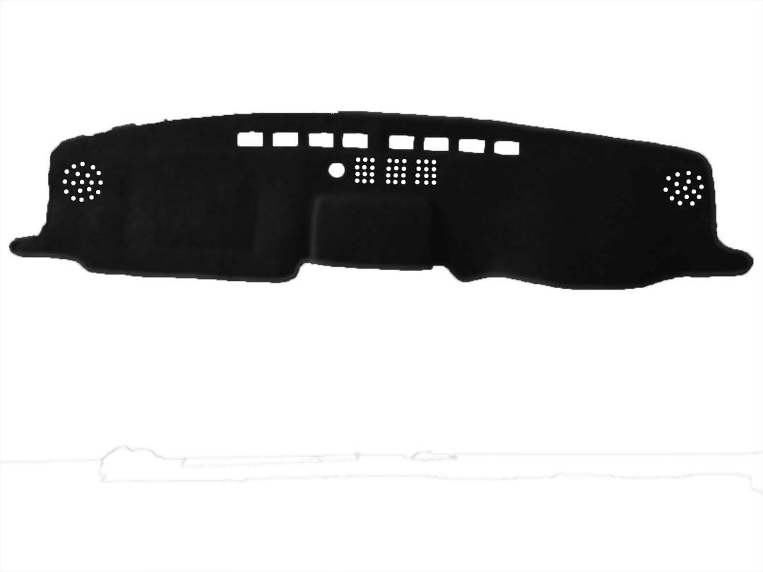 Dash Mat to fit Toyota Landcruiser 300 series (2025 - current) in Black