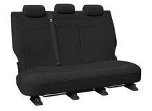 Getaway Neoprene Rear Row 2 Black - Black Stitch Seat Covers Suits Everest 2022-On – additional photo