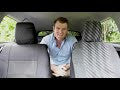 Getaway Neoprene Front Black - Silver Stitch Seat Covers Suits Express Trafic – additional photo