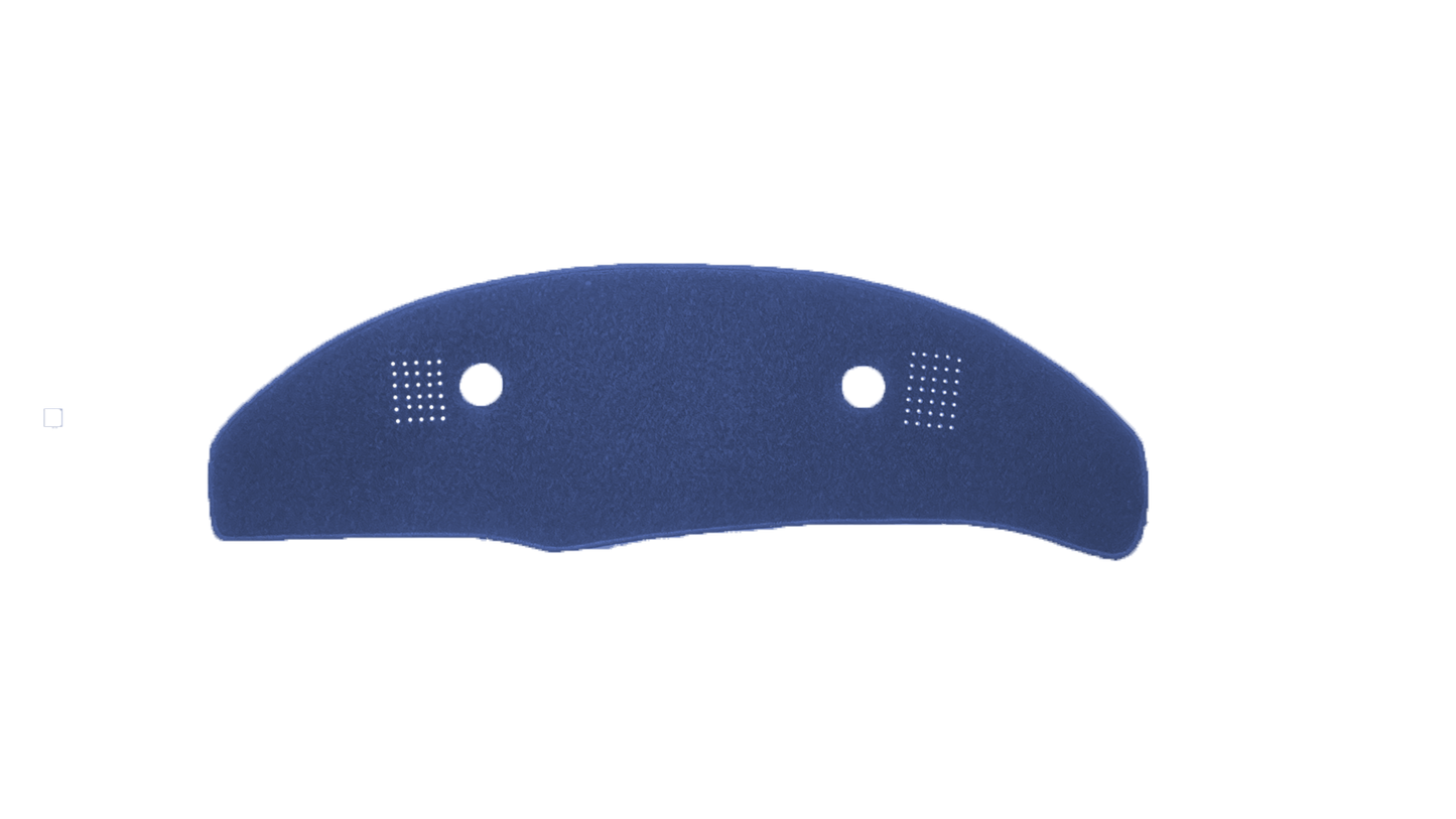 Dash Mat To Fit Saab 900 Turbo - 2/4Dr (1979 - 1990) in Blue
