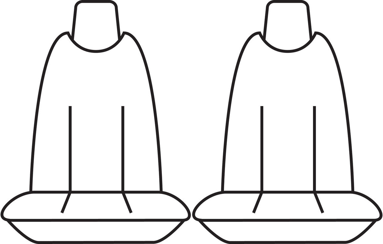 Tradies Canvas Front Grey Seat Covers Suits Hilux 200 Series SR SR4 – additional photo 2