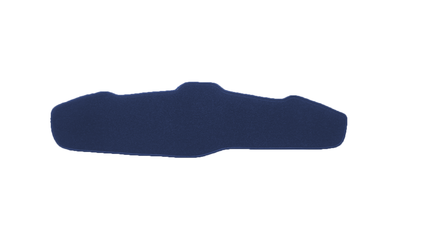 Dash Mat To Fit Toyota Corona RT80/81 (1970 - 1974) in Blue