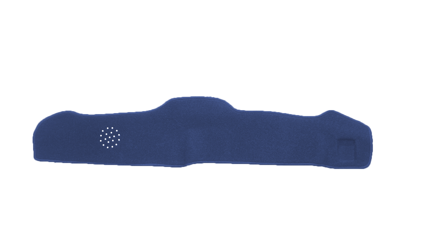 Dash Mat To Fit Mazda 323 FA4/FA45V Super Deluxe (1977 - 1985) in Blue