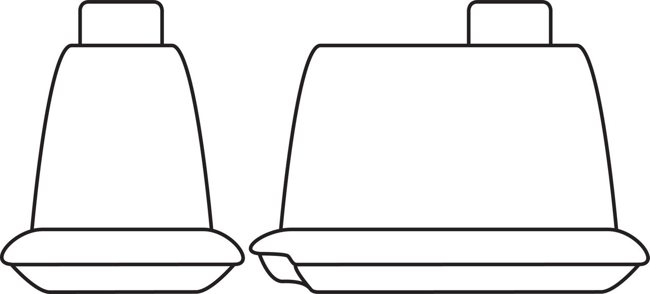Tradies Canvas Front Black Seat Covers Suits BT50, Ranger Single 2011-2015 – additional photo 3