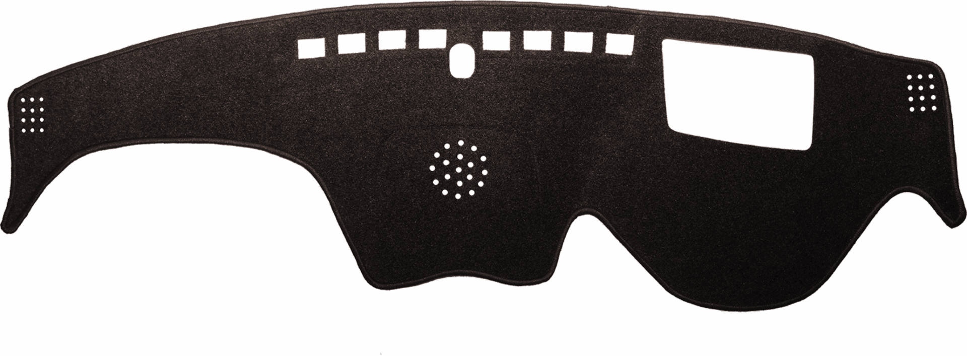 Dash Mat To Fit Hyundai Sante Fe TM with HUD (2018 - 2020) in Brown